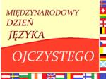 Konkurs z okazji Międzynarodowego Dnia Języka Ojczystego