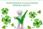 Powodzenia Ósmoklasiści!